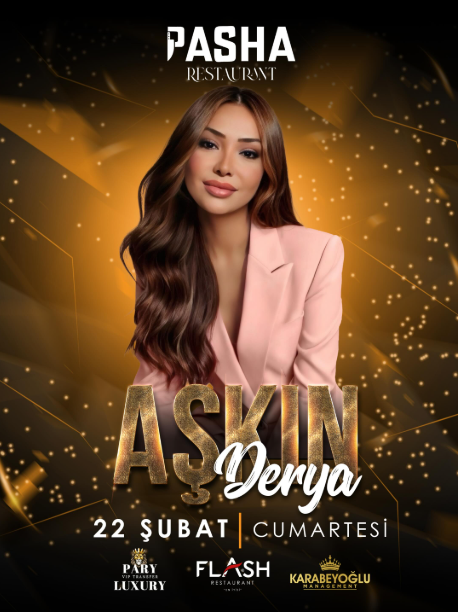 February 22nd Aşkın Derya at Pasha Restaurant