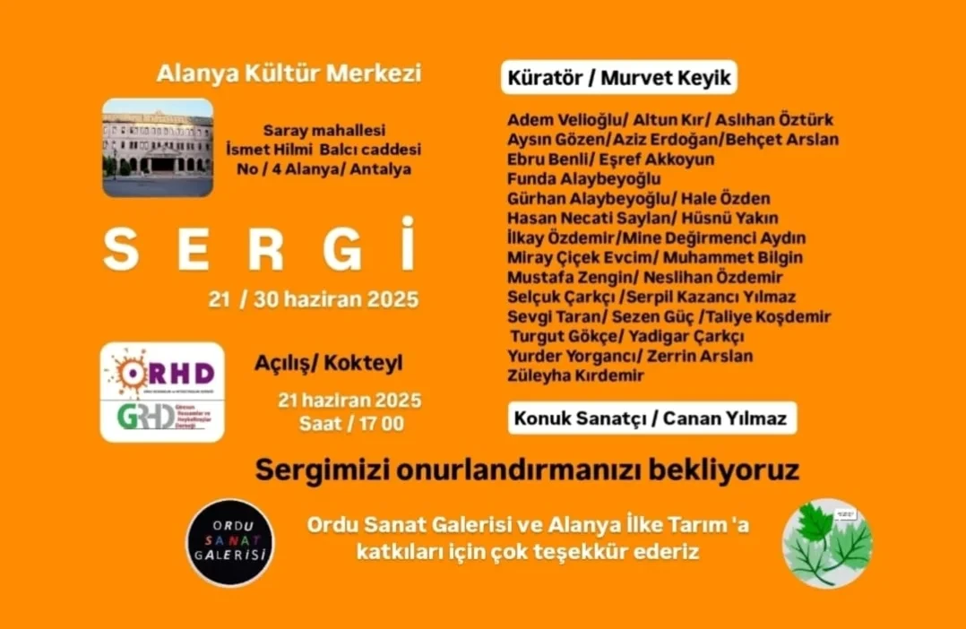 Küratör Sergisi Alanya’da Sanatseverlerle Buluşuyor