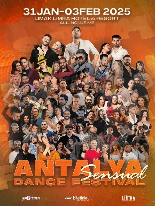 January 31-February 3 Antalya Sensual Dance Festival at Limak Limra Hotel & Resort
