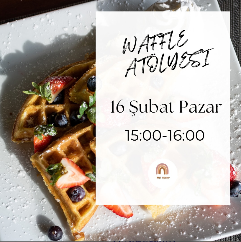 February 16th Little Chefs Waffle Workshop at Moi Ateiler