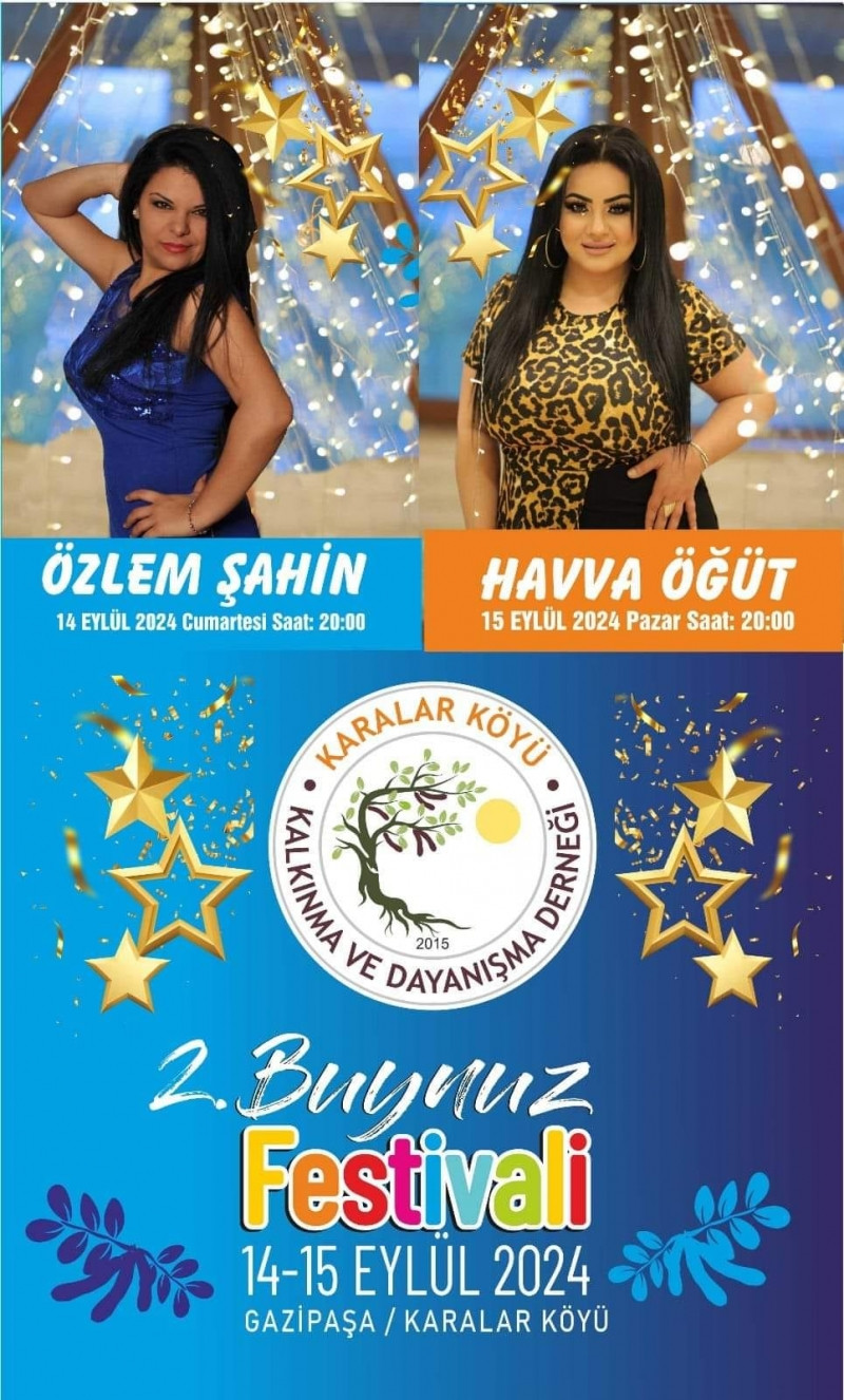 14-15 Eylül Gazipaşa'da Buynuz Festivali