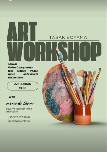 We invite you to our workshop on Sunday to immortalize the art of plate painting.
