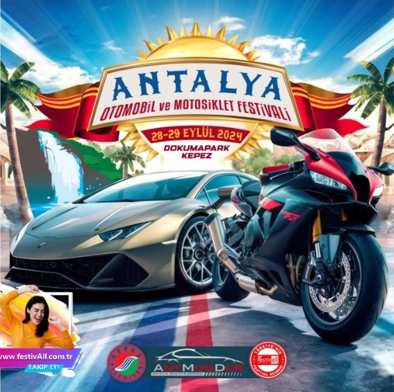 28-29 Eylül 2.Antalya Otomobil Ve Motosiklet Festivali