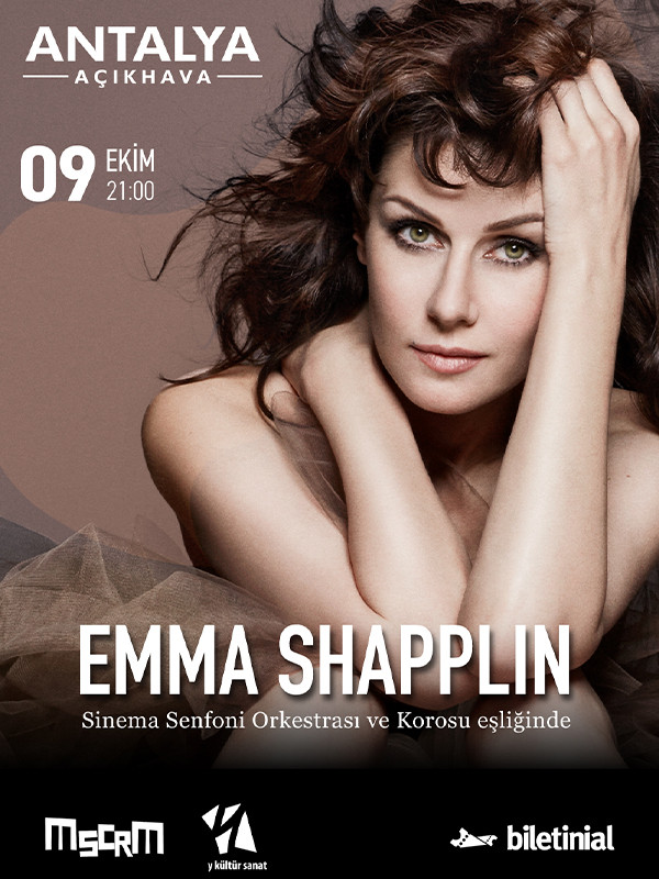 9 Ekim Emma Shapplin Antalya'da