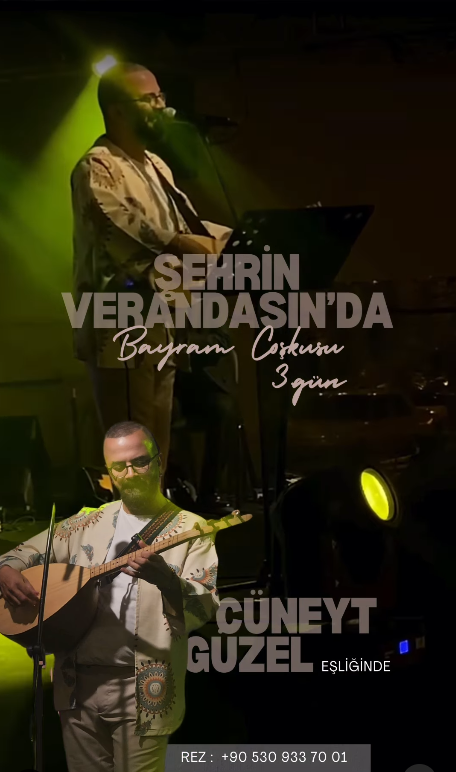 April 1st Cuneyt Guzel at Alanya Veranda Restaurant