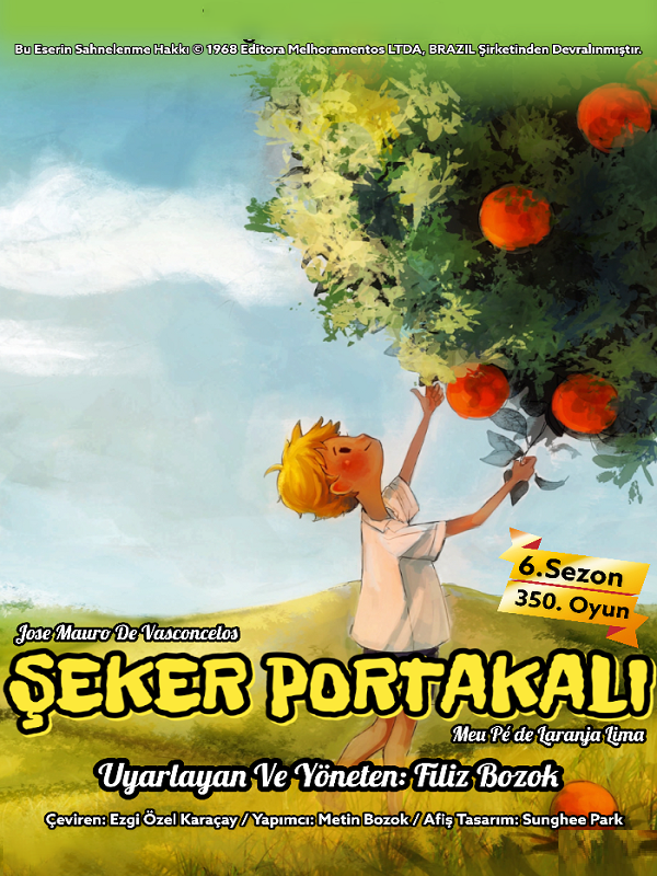 On October 10, the play "Sugar Orange" will be performed at the Alanya Cultural Center