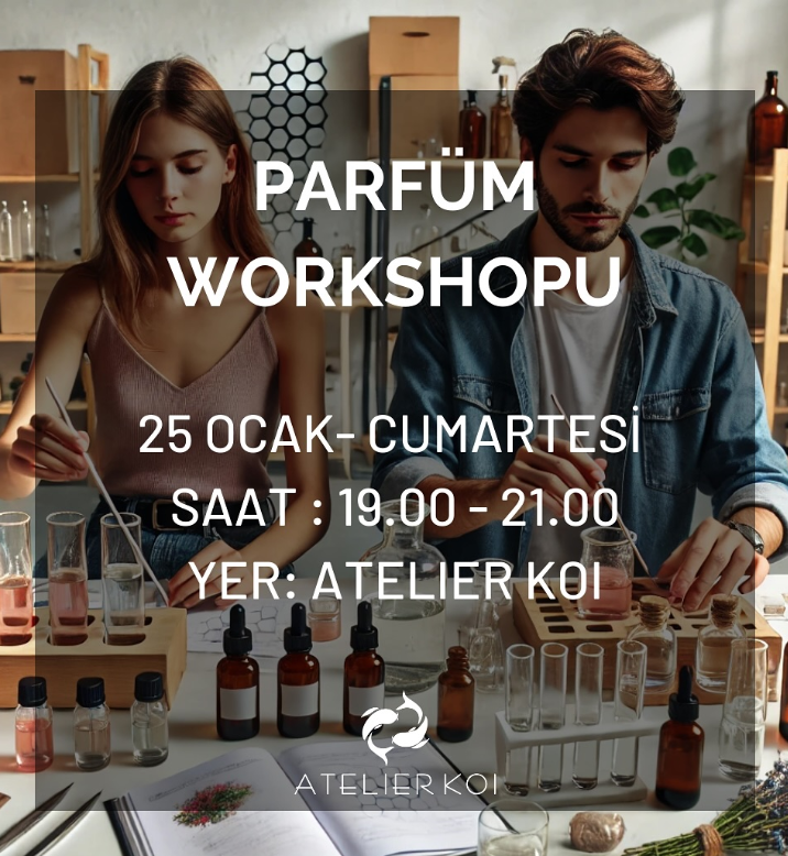 Janyary 25th Perfume Workshop at Ateiler Koi