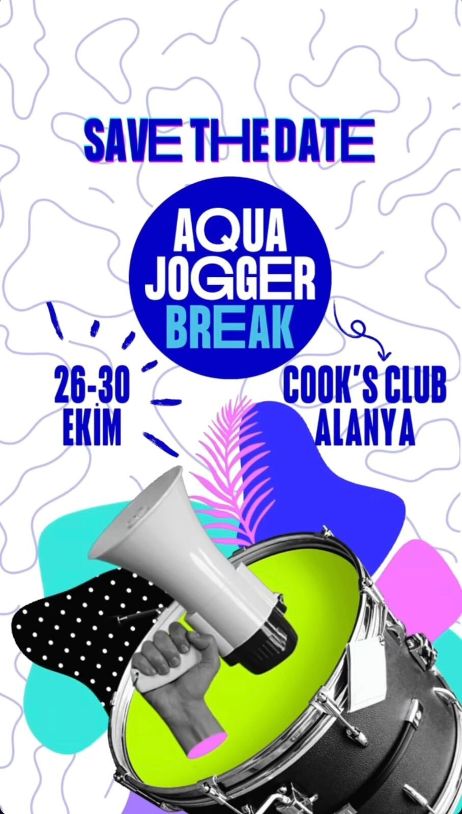 October 26-30 AquaJogger Break camp at Cook's Club Alanya