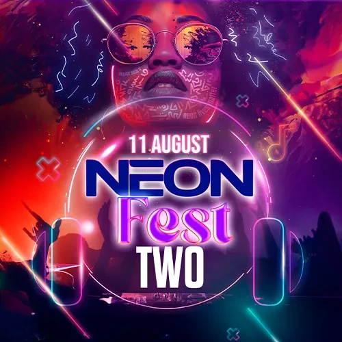 Neon Fest Two on the evening of August 11 at Antalya Açıkhava Bahçe