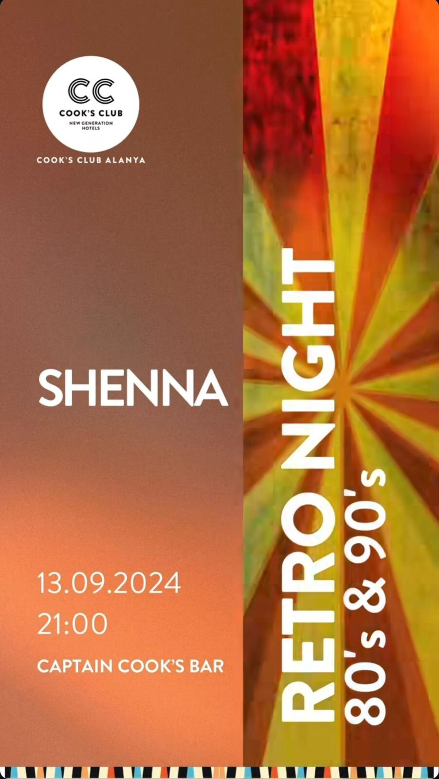 September 13 Shenna at Captain Cook's Bar