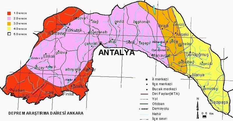 Есть ли в Аланье разлом? Проведен анализ районов Анталии