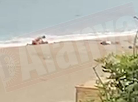 Alanya'da yeni ilişki rezaleti: Şimdi de sahilde