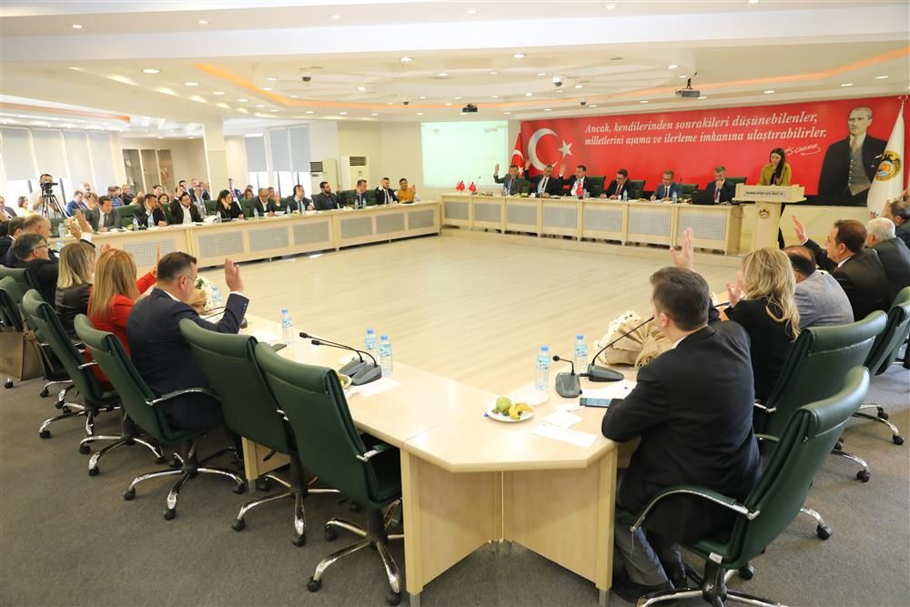 Here is the new municipal council in Alanya