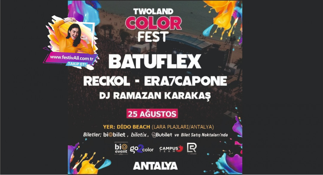 3. Twoland Colorfest Antalya