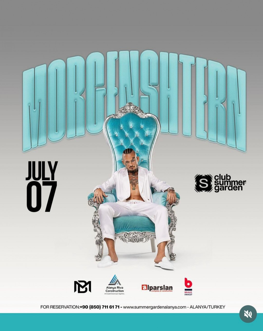 Концерт Morgenshtern в клубе Summer Garden