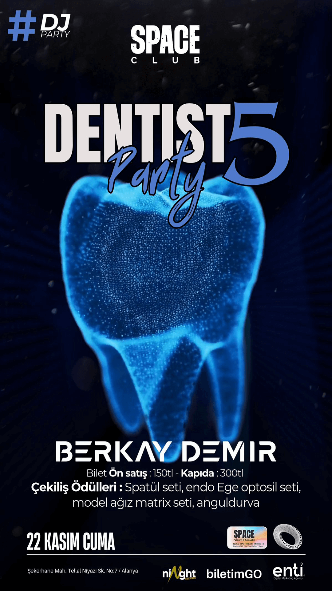 22 ноября в клубе Space состоится Dentist Party 5