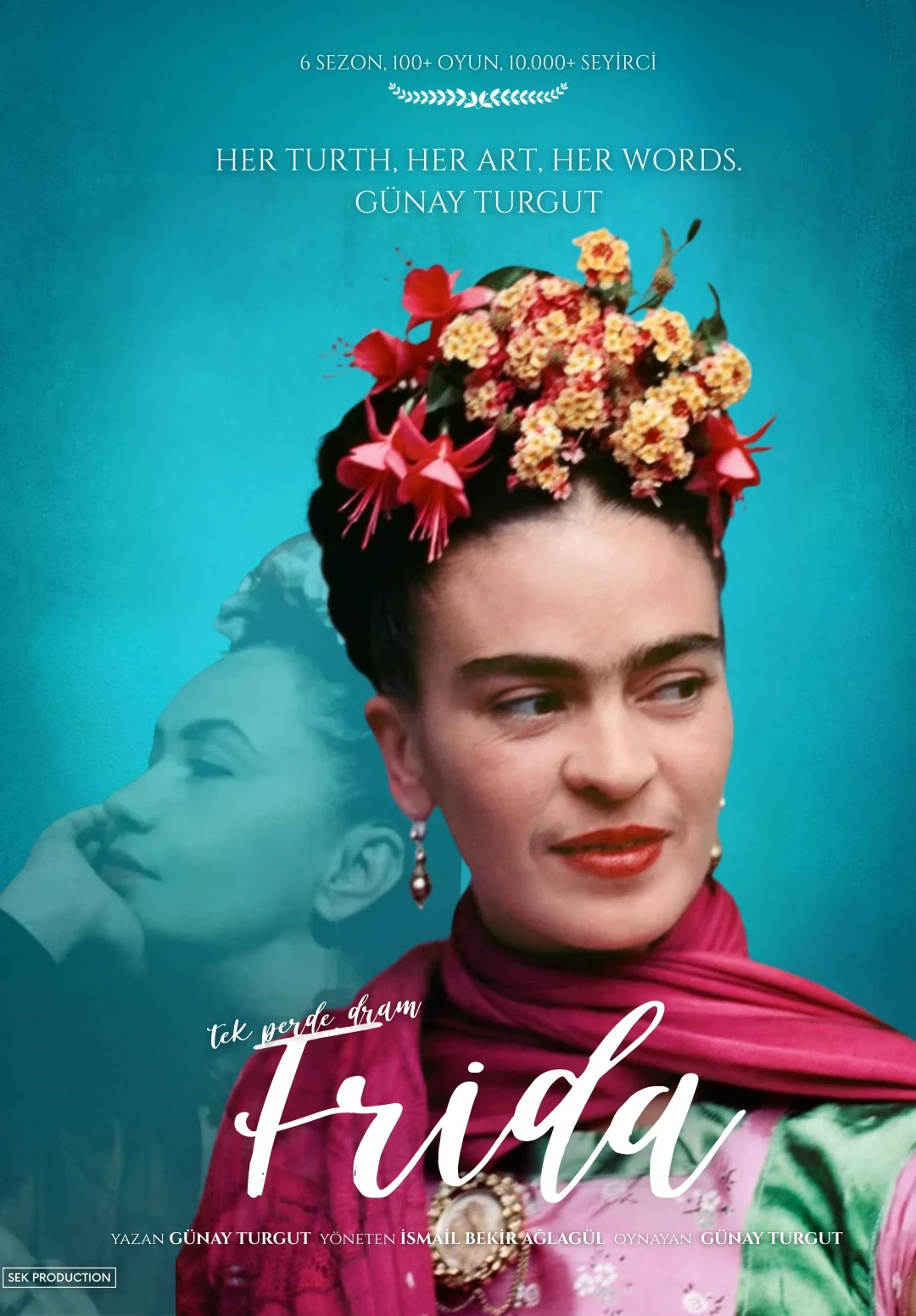 “Frida Kahlo Oyunu” — Theatrical Play about Frida Kahlo in Alanya