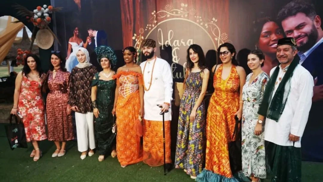 Nigerian bride for Alanya's well-known family