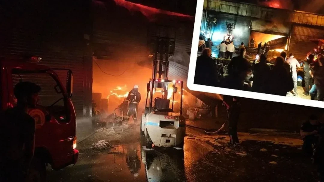 Terrible fire in Manavgat: Many businesses burned