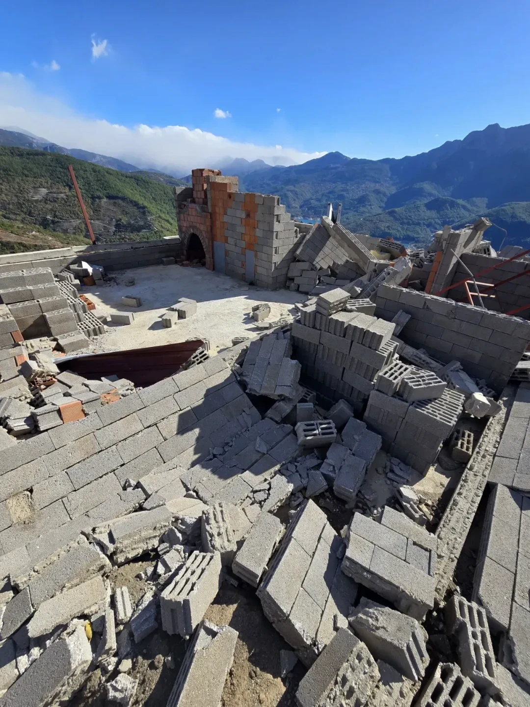 Strong Winds and Storms in Alanya Blow Off Roofs