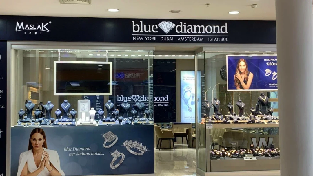 Gold&Watch Blue Diamond